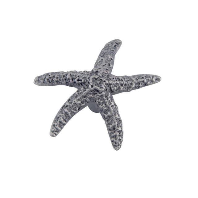 Top Knobs Nautical/Ocean Series 2 in (51 mm) L x 2 in (51 mm) W Pewter Knob, - 142-P