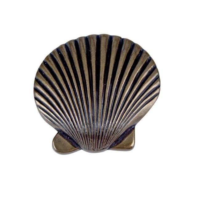 Top Knobs Nautical/Ocean Series 2 in (51 mm) L x 2 in (51 mm) W Burnished Bronze Knob, - 143-BB