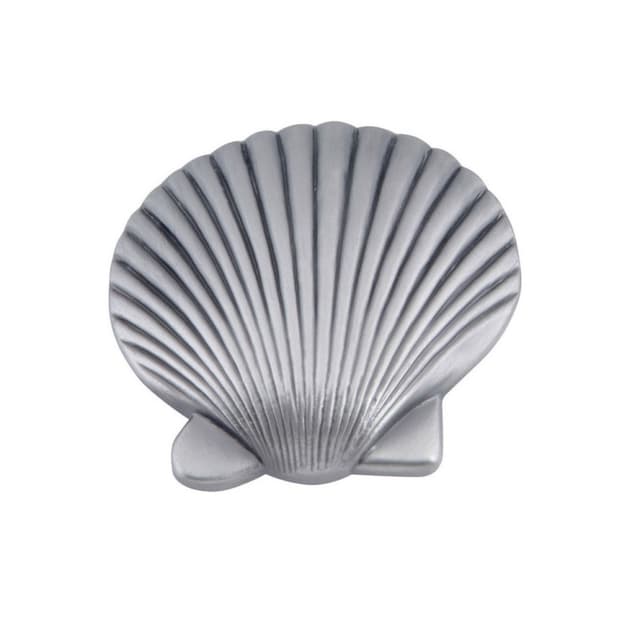 Top Knobs Nautical/Ocean Series 2 in (51 mm) L x 2 in (51 mm) W Pewter Knob, - 143-P