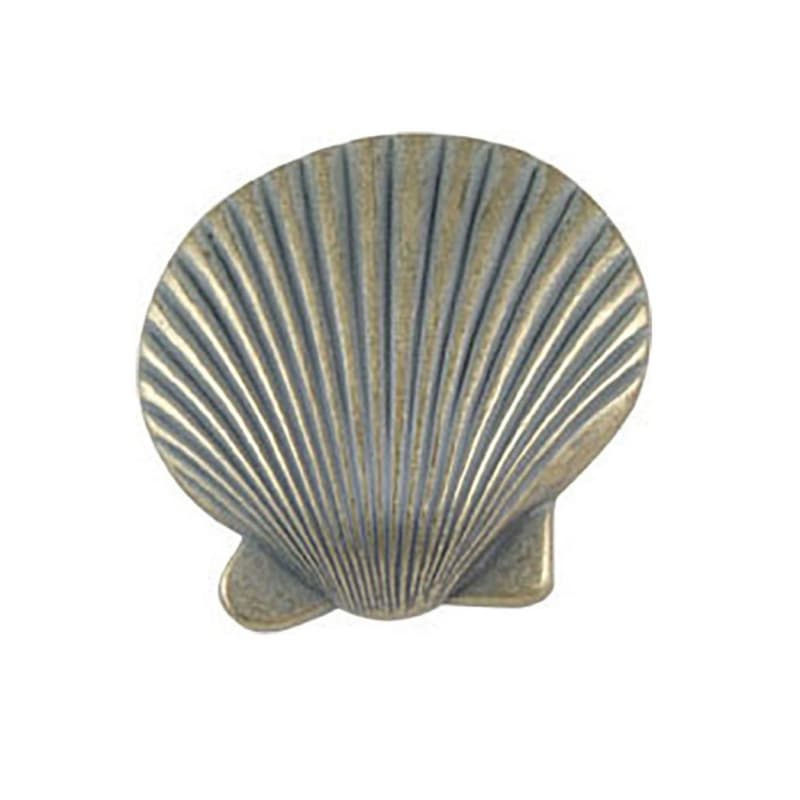 Top Knobs Nautical/Ocean Series 2 in (51 mm) L x 2 in (51 mm) W Verdigris Knob, - 143-V