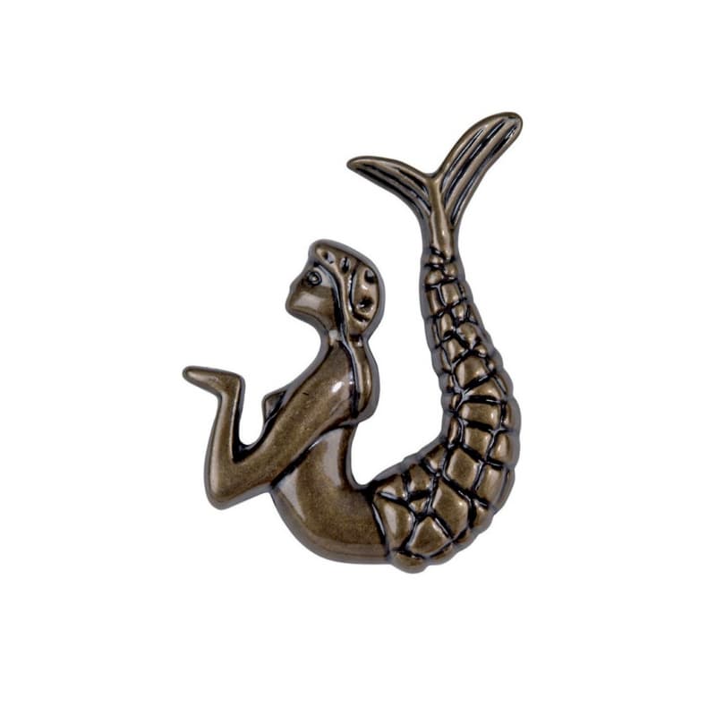 Top Knobs Nautical/Ocean Series 2-1/2 in (64 mm) L x 2 in (51 mm) W Burnished Bronze Knob, - 190R-BB