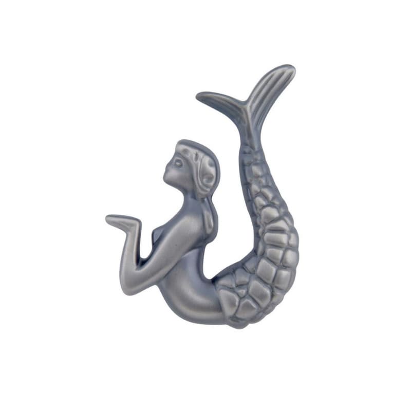 Top Knobs Nautical/Ocean Series 2-1/2 in (64 mm) L x 2 in (51 mm) W Pewter Knob, - 190R-P