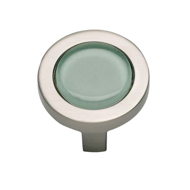 Top Knobs Spa 1-1/4" (32 mm) Diameter Brushed NickelKnob, 229-GR-BRN