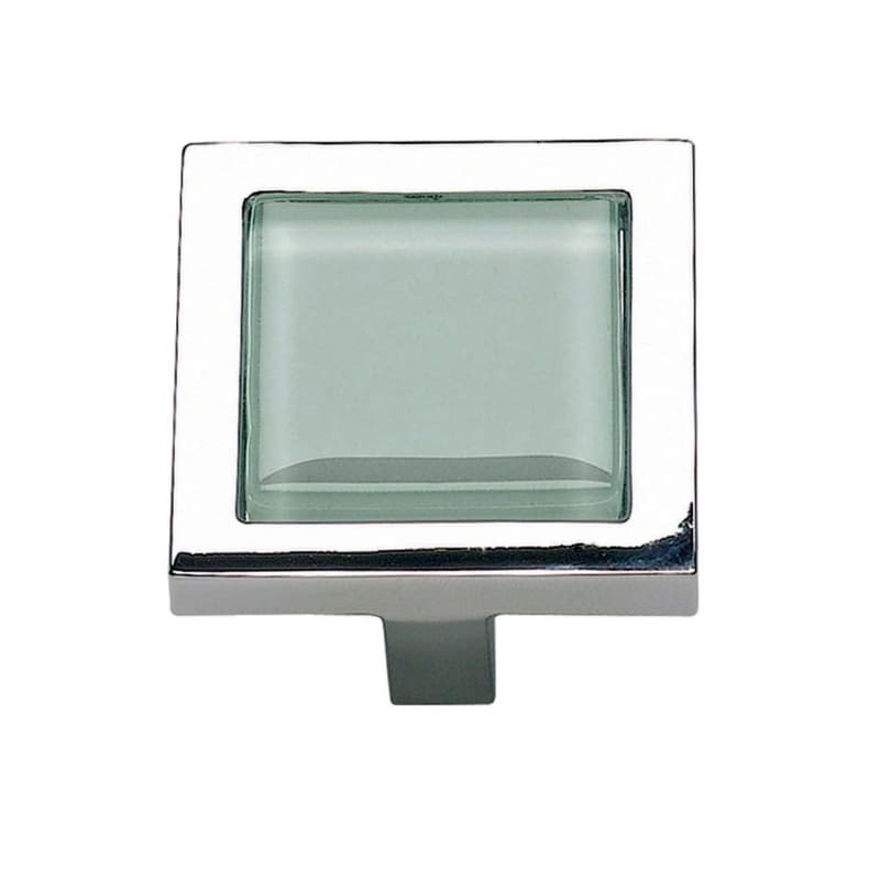 Top Knobs Spa Series 1-3/8 in (35 mm) L x 1-3/8 in (35 mm) W Polished Chrome Knob, - 230-GR-CH