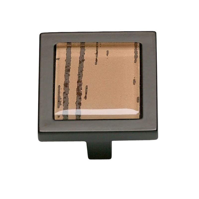 Top Knobs Spa Series 1-3/8 in (35 mm) L x 1-3/8 in (35 mm) W Aged Bronze Knob, - 230-OW-O