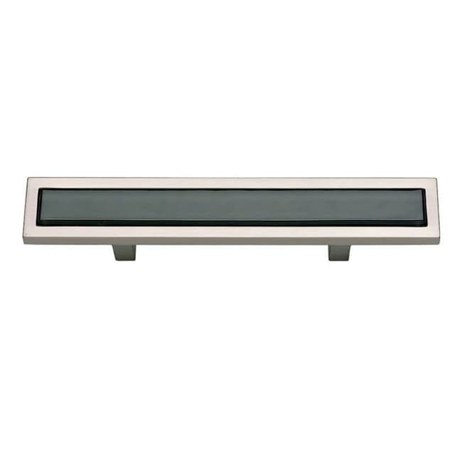 Top Knobs Spa Series 3" (76 mm) Center to Center Brushed Nickel Pull, - 231-BLK-BRN