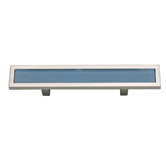 Top Knobs Spa Series 3" (76 mm) Center to Center Brushed Nickel Pull, - 231-BLU-BRN