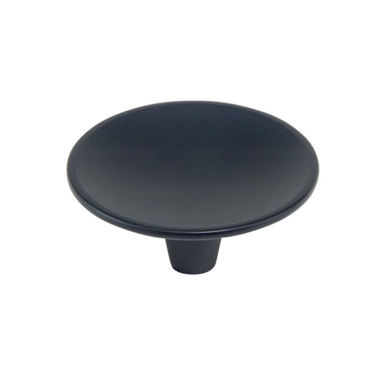 Top Knobs Dap 2-1/2" (64 mm) Diameter Matte BlackKnob, 233-BL