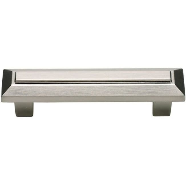 Top Knobs Trocadero Series 3" (76 mm) Center to Center Brushed Nickel Pull, - 241-BRN