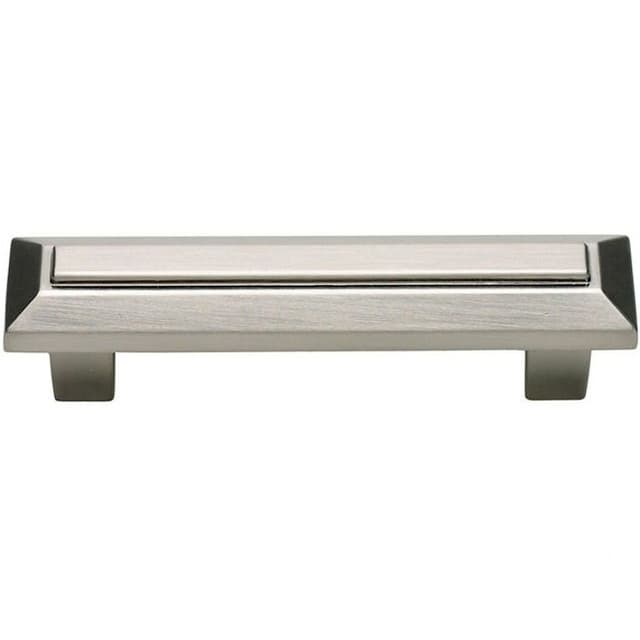 Top Knobs Trocadero Series 3" (76 mm) Center to Center Brushed Nickel Pull, - 241-BRN