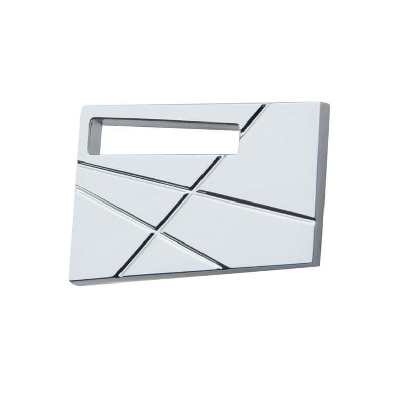 Top Knobs Modernist 1-3/4" (44 mm) L x 1-1/4" (32 mm) W Polished Chrome Knob, 252L-CH