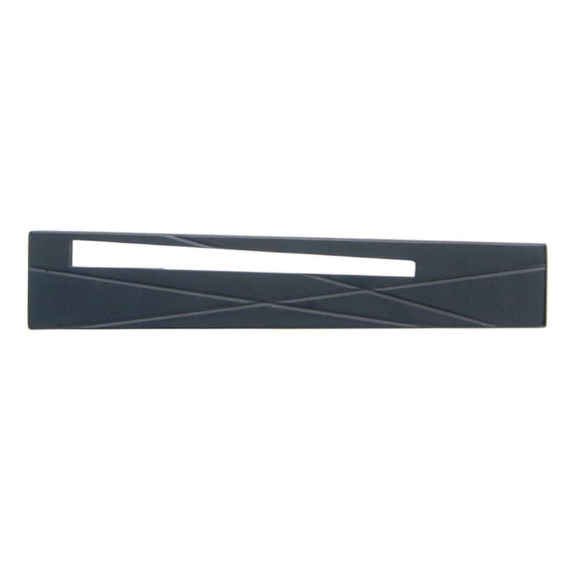 Top Knobs Modernist 3" (76 mm) Center to Center Matte Black Pull, 253L-BL