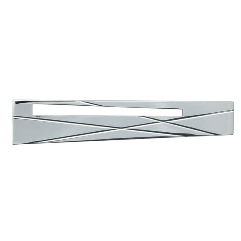 Top Knobs Modernist 3" (76 mm) Center to Center Polished Chrome Pull, 253L-CH