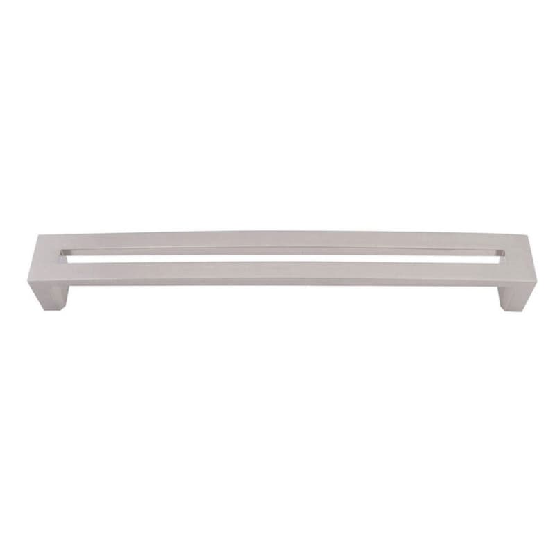 Top Knobs Centinel 7-9/16" (192 mm) Center to Center Brushed Nickel Pull, 256-BRN