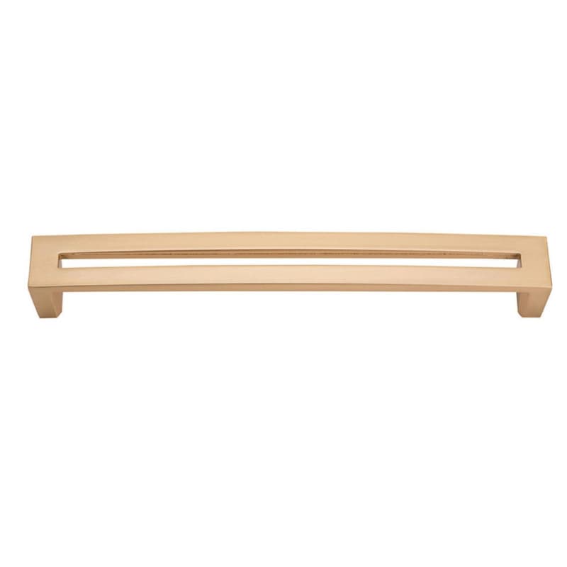 Top Knobs Centinel 7-9/16" (192 mm) Center to Center Champagne Pull, 256-CM