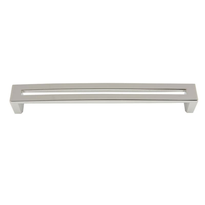 Top Knobs Centinel 7-9/16" (192 mm) Center to Center Polished Nickel Pull, 256-PN
