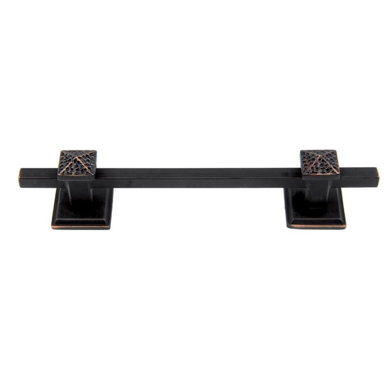 Top Knobs Craftsman 4" (102 mm) Center to Center Venetian Bronze Pull, 259-VB
