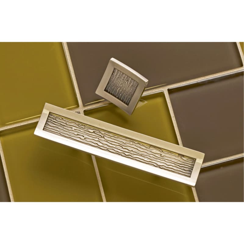 Top Knobs Primitive Series 5-1/16" (128 mm) Center to Center Champagne Pull, - 269-CM