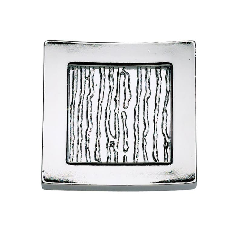 Top Knobs Primitive Series 1-1/2 in (38 mm) L x 1-1/2 in (38 mm) W Polished Chrome Knob, - 270-CH