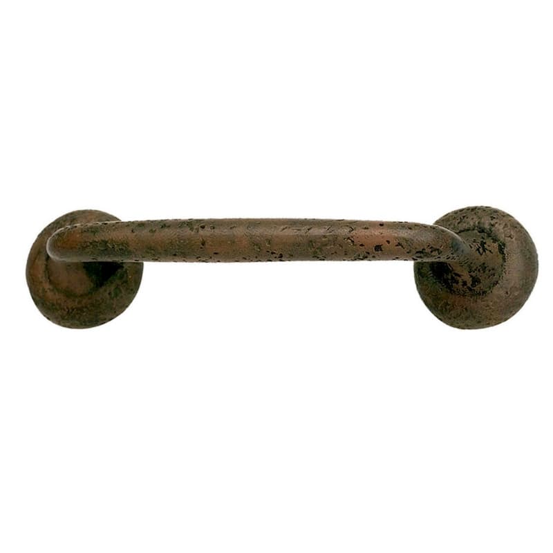 Top Knobs Olde World Series 3" (76 mm) Center to Center Rust Pull, - 273-R