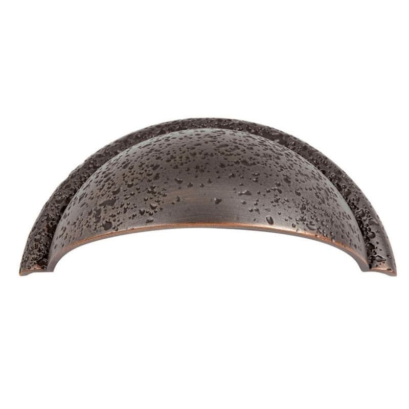 Top Knobs Olde World 3" (76 mm) Center to Center Venetian Bronze Cup Pull, 274-VB