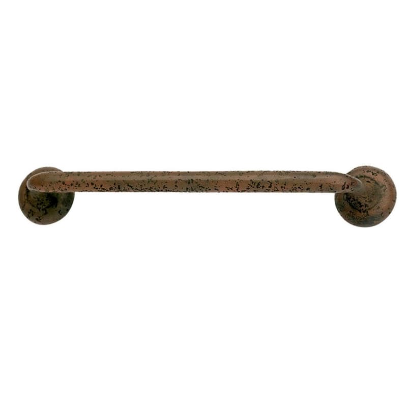 Top Knobs Olde World 5-1/16" (128 mm) Center to Center Rust Pull, 276-R