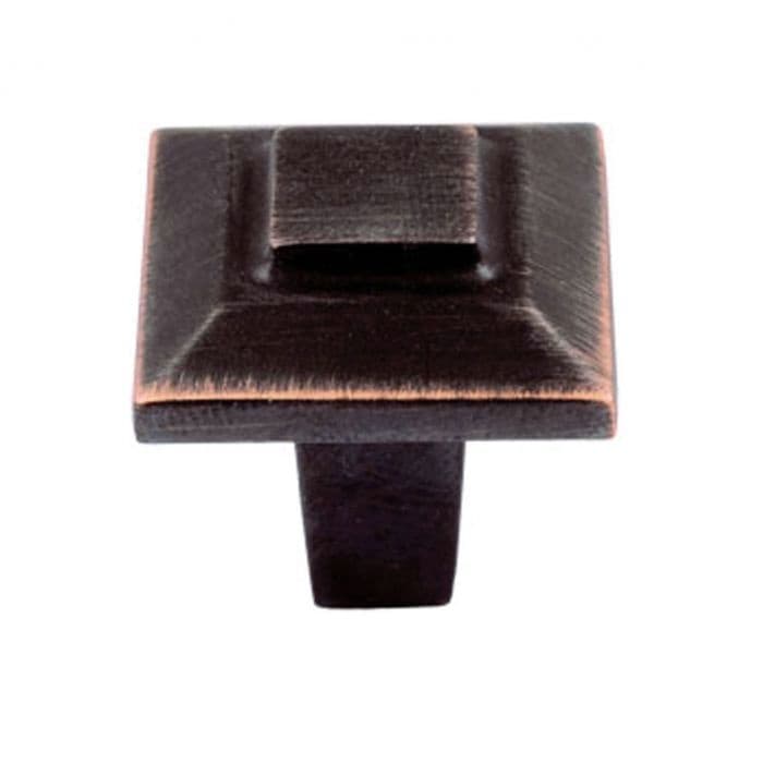 Top Knobs Trocadero Series 1 in (25 mm) L x 1 in (25 mm) W Venetian Bronze Knob, - 283-VB