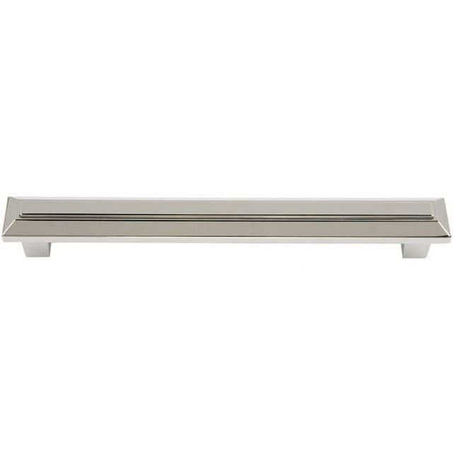 Top Knobs Trocadero Series 6-5/16" (160 mm) Center to Center Polished Nickel Pull, - 284-PN