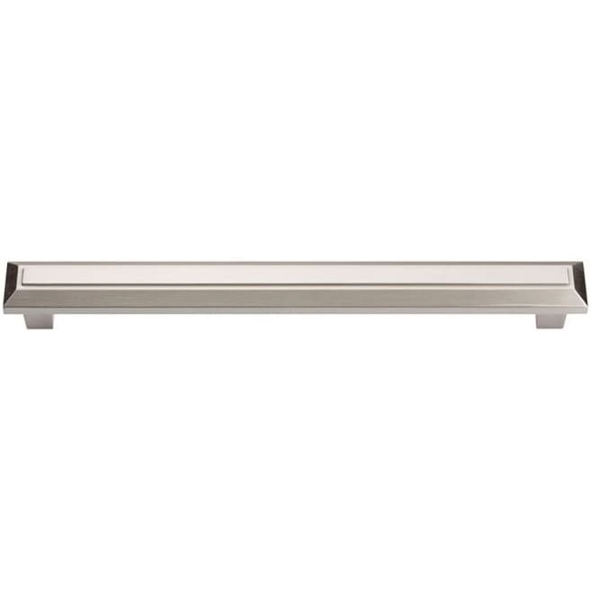Top Knobs Trocadero 7-1/2" (191 mm) Center to Center Brushed Nickel Pull, 285-BRN