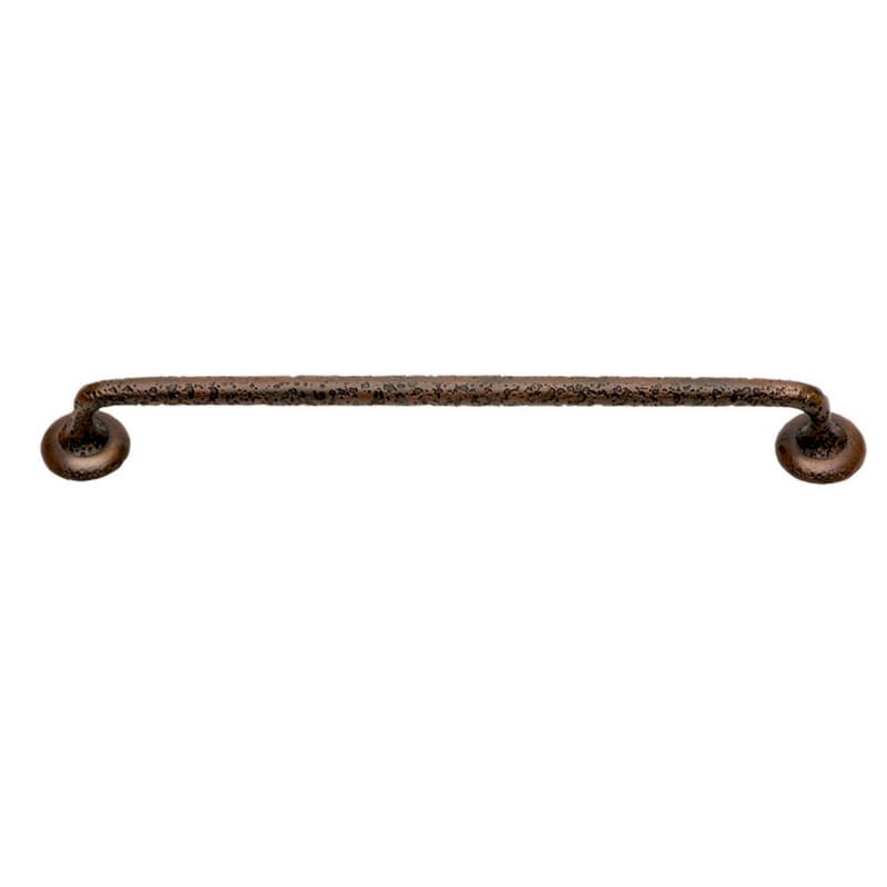 Top Knobs Olde World 7-9/16" (192 mm) Center to Center Rust Pull, 287-R