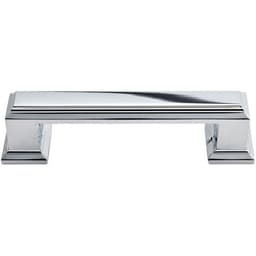 Top Knobs Sutton Place Series 3" (76 mm) Center to Center Polished Chrome Pull, - 291-CH