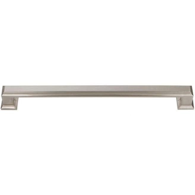 Top Knobs Sutton Place 7-9/16" (192 mm) Center to Center Brushed Nickel Pull, 293-BRN