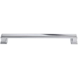 Top Knobs Sutton Place Series 7-9/16" (192 mm) Center to Center Polished Chrome Pull, - 293-CH