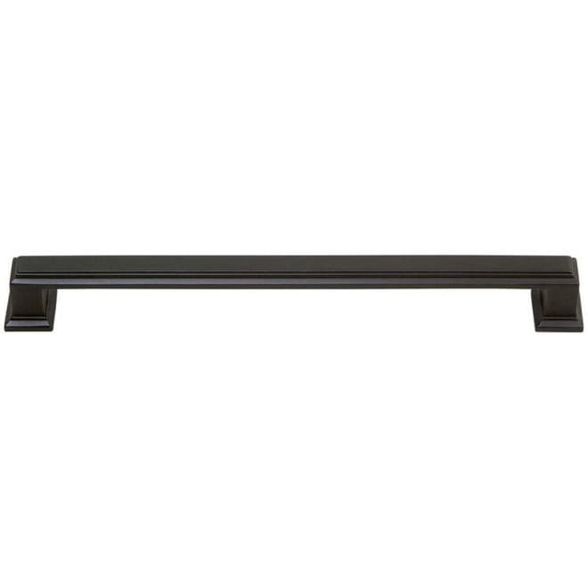 Top Knobs Sutton Place 7-9/16" (192 mm) Center to Center Modern Bronze Pull, 293-MB