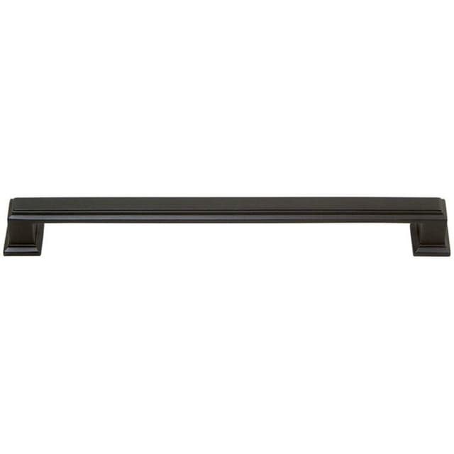 Top Knobs Sutton Place Series 7-9/16" (192 mm) Center to Center Modern Bronze Pull, - 293-MB