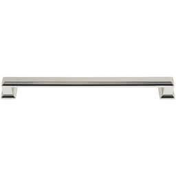 Top Knobs Sutton Place Series 7-9/16" (192 mm) Center to Center Polished Nickel Pull, - 293-PN