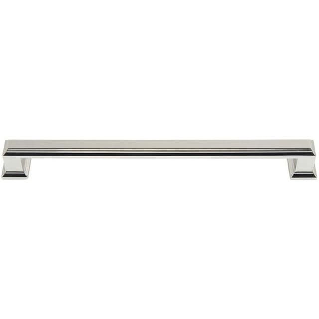 Top Knobs Sutton Place Series 7-9/16" (192 mm) Center to Center Polished Nickel Pull, - 293-PN