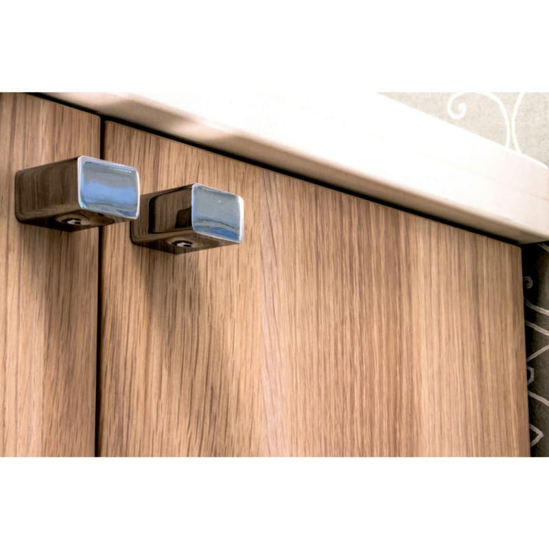 Top Knobs Element Series 1 in (25 mm) L x 11/16 in (17 mm) W Polished Chrome Knob, - 294-CH