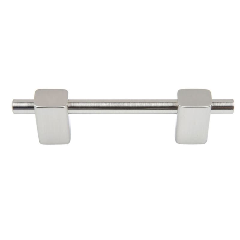 Top Knobs Element Series 3" (76 mm) Center to Center Brushed Nickel Pull, - 295-BRN