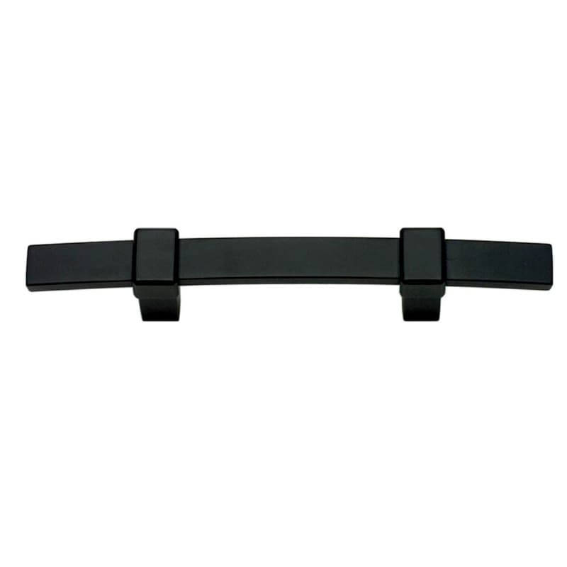 Top Knobs Buckle Up Series 3" (76 mm) Center to Center Matte Black Pull, - 302-BL