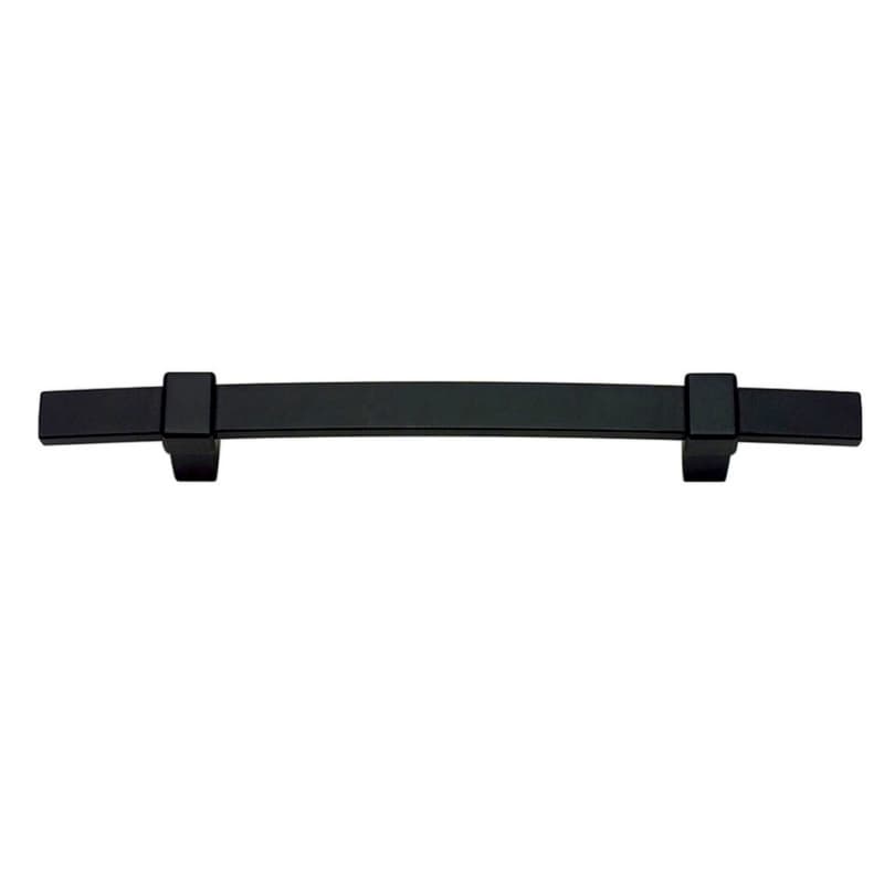 Top Knobs Buckle Up 5-1/16" (128 mm) Center to Center Matte Black Pull, 303-BL