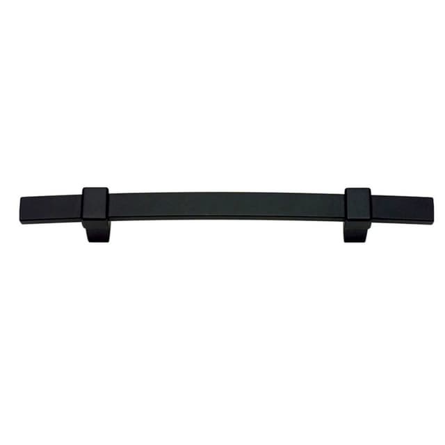 Top Knobs Buckle Up Series 5-1/16" (128 mm) Center to Center Matte Black Pull, - 303-BL