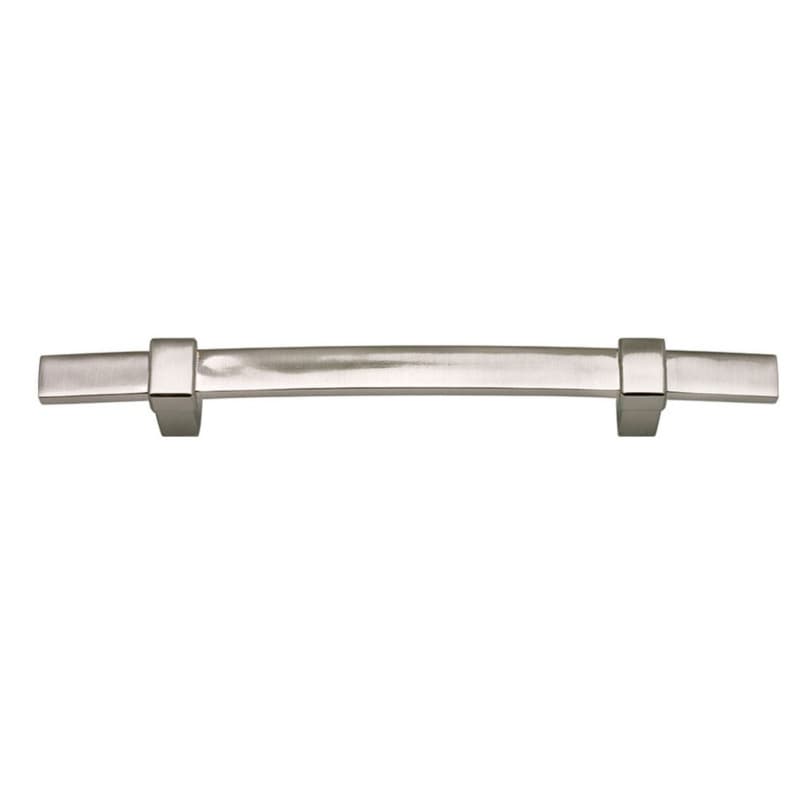 Top Knobs Buckle Up 5-1/16" (128 mm) Center to Center Brushed Nickel Pull, 303-BRN