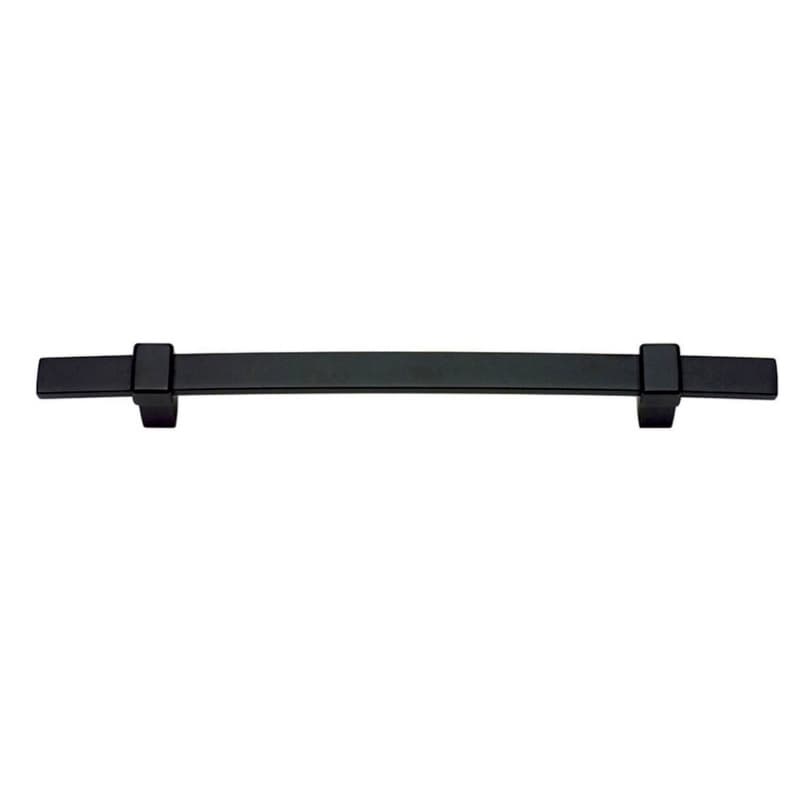 Top Knobs Buckle Up 6-5/16" (160 mm) Center to Center Matte Black Pull, 304-BL