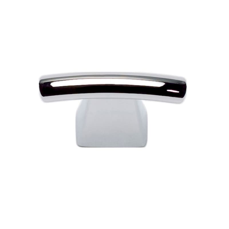 Top Knobs Fulcrum Series 1-1/2 in (38 mm) L x 5/16 in (8 mm) W Polished Chrome Knob, - 305-CH
