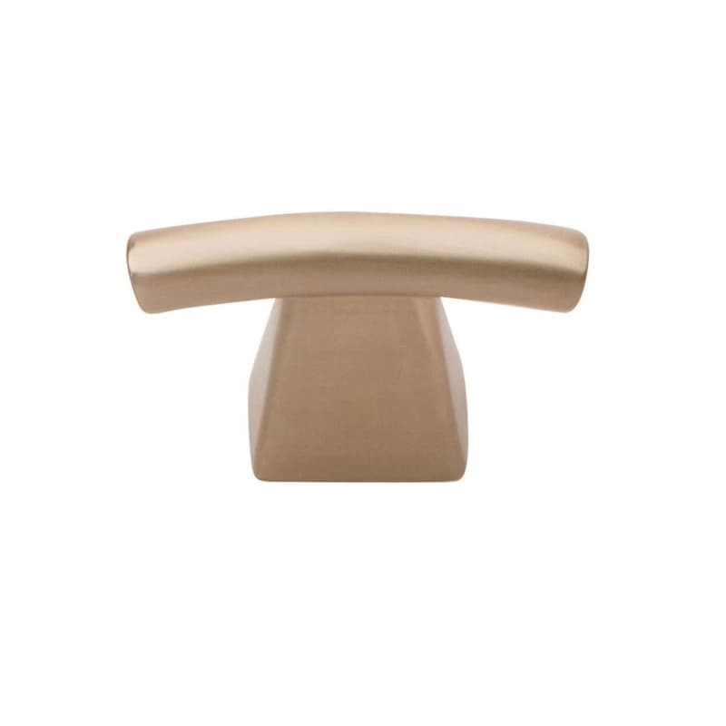 Top Knobs Fulcrum Series 1-1/2 in (38 mm) L x 5/16 in (8 mm) W Champagne Knob, - 305-CM
