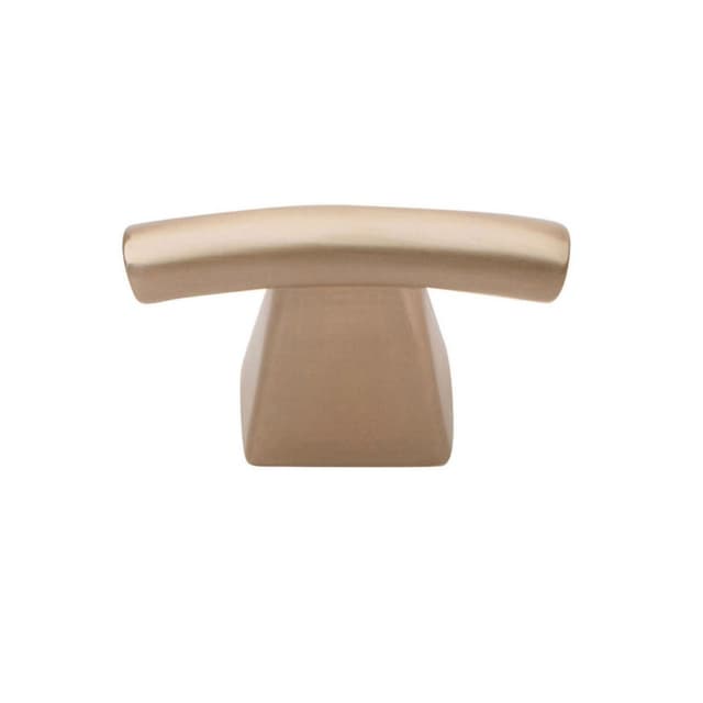 Top Knobs Fulcrum Series 1-1/2 in (38 mm) L x 5/16 in (8 mm) W Champagne Knob, - 305-CM
