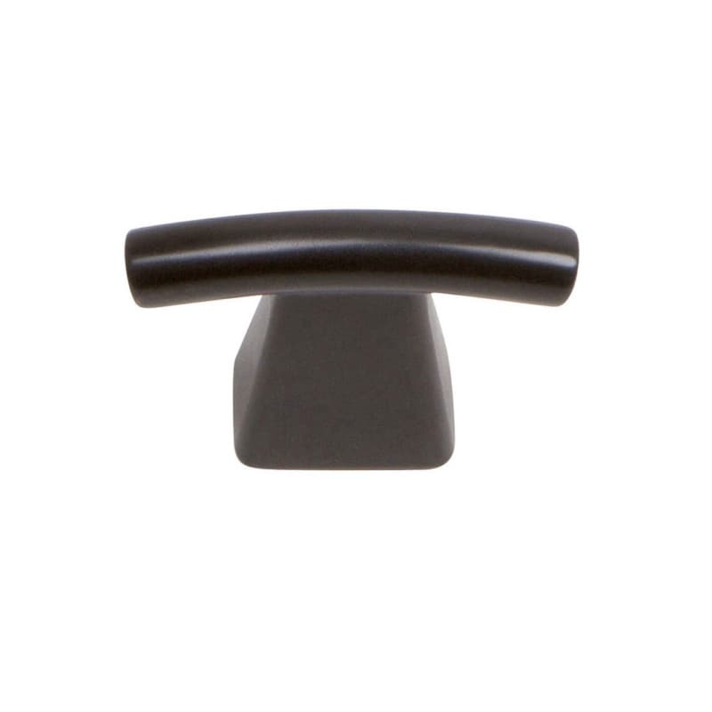 Top Knobs Fulcrum Series 1-1/2 in (38 mm) L x 5/16 in (8 mm) W Modern Bronze Knob, - 305-MB