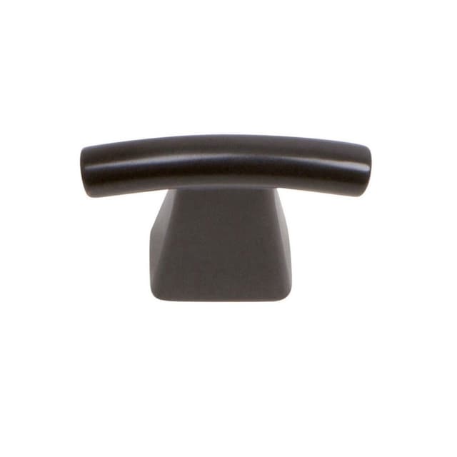 Top Knobs Fulcrum Series 1-1/2 in (38 mm) L x 5/16 in (8 mm) W Modern Bronze Knob, - 305-MB