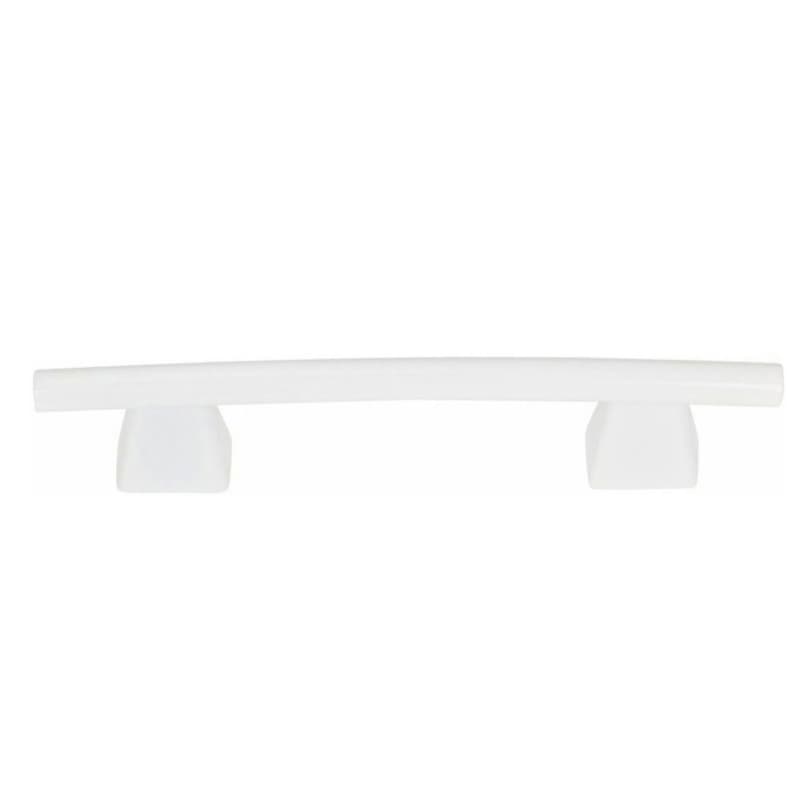 Top Knobs Fulcrum 3" (76 mm) Center to Center High White Gloss Pull, 306-WG